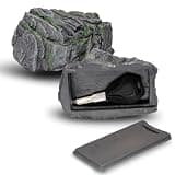 Locadence Key Hider, Decorative Weather Proof Faux Rock Hidden Key Holder, Multifuncional Storage Box for Home, Outdoor Garden, Flower Beds