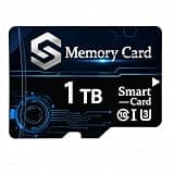 256GB TF Card High Speed Memory Card with Adapter, UHS-I Class 10 for Dash Cam, Security Camera, Car Audio System, Tablets and Mobile Phones