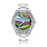 FekiLoot Watch for Men Big Face Stainless Steel Wrist Watch Personality