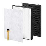Replacement HEPA Filter and Deodorizing Carbon Filter for Air Purifier FP-J30EU FP-J30EU-A FP-J30EU-B FP-J30EU-P(2 IN 1 Filter)
