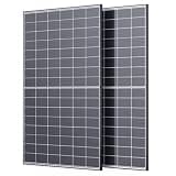 Callsun 450W Bifacial Solar Panel 2-Pack (900W Total), N-Type 16BB Double Glass Monocrystalline, Anti-Shade Dual-Module Design, 25% High Efficiency Solar Cells for Home Rooftop, RV, Off-Grid System