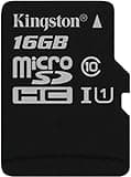 Kingston SDCS/16GBSP Canvas Select - Flash Memory Card - 16 GB - UHS-I U1/ Class10 - microSDHC UHS-I