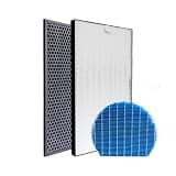 Air Cleaner Filter Replacement, Compatible For Sharp, KC-A40E-W Model FZ-A40HFE Layered Carbon Particulate Humidifier Filter(3pcs)