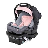 Baby Trend Secure-Lift Infant Car Seat, Madrid Pink – Compact Lightweight Carrier, Infant Comfort Cushioning, Adjustable Harness Fit