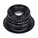 LICAEVEY Manual Focus Prime Lens, 35mm F1.6 APS C with Coating for Z30 Z50 ZFC Mirrorless Cameras