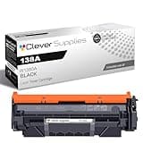 CS Replacement Compatible with HP 138A Toner Cartridge W1380A to use with PRO 3001DW PRO 3002DW PRO 3101FDW PRO 3102FDW (Black, 1-Pack)