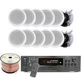 Vaiyer Home Audio System Kit, 6-Channel 6000 Watts Bluetooth Amplifier