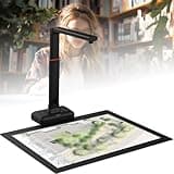 Book & Document Scanner - 23MP USB Document Camera with Auto Flatten, Multi-Language OCR, Compatible with Windows & MacOS, Capture Size A2/A3