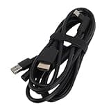 Omquot 3 in 1 Durable High Speed Graphics & Drawing Tablet Cable for Kamvas Pro 12 13 16 Black