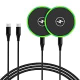 25W Magnetic Wireless Android Phone Charger Pad for Samsung Galaxy S26 Ultra S26+ S25 Ultra S25 FE S25 Edge Z Fold/Flip 7 S24Plus,Google Pixel 10 Pro XL,Cordless Fast Magsafe Charger for iPhone 17e 16
