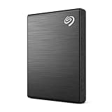 Seagate One Touch SSD 1TB External SSD Portable – Black, speeds up to 1030MB/s, 6mo Mylio Photo+ subscription, 6mo Dropbox Backup Plan and Rescue Services (STKG1000400)