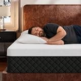 SLEEP100 King Size Memory Foam Mattress, 14" Medium Firm Cooling Gel Compressed Mattress in a Box, Pressure Relief & Motion Isolation, Fiberglass-Free, CertiPUR-US Certified, 365-Night Trial