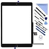 for iPad 9 Screen Replacement Digitizer Touch Glass Kits, for iPad 2021 9th Gen 10.2" A2602 A2603 A2604 A2605+Home Button