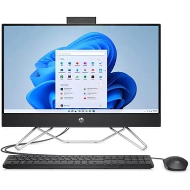 HP All-in-One 24-CB100 Desktop 23.8-inch FHD(1920x1080) IPS Display 12th Intel i7-1255U Intel Iris Xe Graphics16GB DDR4 1TB SSD + 1TB HDDRealtek 1080p HD Camera Win10 Home w/ONT 32GB USB