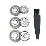 3Pcs Replacement Razor Blade Shaver Head ,Compatible for Philips HQ3 HQ4 HQ54 HQ56 HQ55 HQ851 HQ912 HQ136 HQ6900 HQ6940 HQ6868 HQ6970