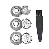 3Pcs Replacement Razor Blade Shaver Head ,Compatible for Philips HQ3 HQ4 HQ54 HQ56 HQ55 HQ851 HQ912 HQ136 HQ6900 HQ6940 HQ6868 HQ6970
