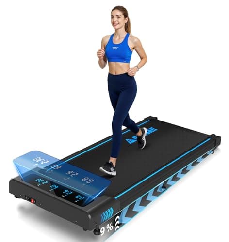 4-in-1 Walking Pad with Incline, 10KM/H Under Desk Treadmill Yellow