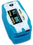 Zacurate Cute Digital Fingertip Pulse Oximeter Blood Oxygen Saturation Monitor - Animal theme
