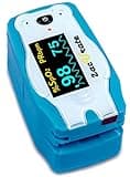 Zacurate Cute Digital Fingertip Pulse Oximeter Blood Oxygen Saturation Monitor - Animal theme