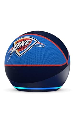 Amazon Echo Dot (newest model) | Officially Licensed NBA Limited-Edition | Oklahoma City Thunder