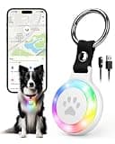 Pet Tracker for Cats and Dogs, Works with Apple Find My, No Monthly Fee