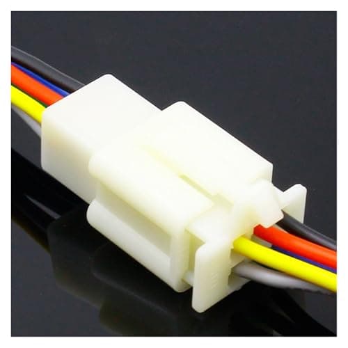 PTREWB 1 Kit 6 Pin Way Electrical Wire Connector Plug Set Auto Connectors With Cable/total Length 21CM