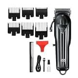 WTYBRMYO Hair Clipper Mens Elect Gradient Blade Adjustable USB Recharg