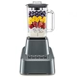 DUMOS Professional Blender for Smoothies, Full-Size Blenders for Kitchen with 54oz Glass Pitcher & 850 Peak Watts, Dishwasher Safe, 4 Speeds with Pulse for Crushing Ice and Processing Frozen Fruits