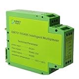 SM701-A(B) Industrial Smart Multiplexer – 1-Channel RS485/RS232 to 2-Channel RS485 Converter, MODBUS RTU, Transparent & Command Preset Modes, Wide Temp Range, DC 12-24V