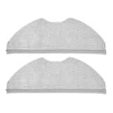 ETXDFTFQ Robot Vacuum Mop Cloth Rags Vacuum Cleaner Accessories Replacement Spare Parts,Compatible for Xiaomi H40 S40 S40C(2PCS Mop Cloth)