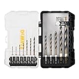 DEWALT 12 Pc Black and Gold Drill Bit Set, Premium Finish Impact Driver Bit Set for Metal, Plastic and Wood (DWAH1182)