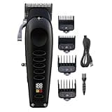 EOYLMIRL Mens Hair Clippers All Metal Rechargeable Trimmer Barber Clipper Beard Corded Cordless Electric Cutting Machine