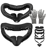 Face Pad Compatible with Quest 2 Accessories Face Pad Foam Replacement with Fitness Facial Interface Breathable PU Face Cushion Air-Circulation Design (Not Compatible with Quest 3) WYLIE 7 Pack