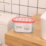 Omquot Dehumidifier Moisture Absorption, Effective Deodorizer for Cabinets, Desiccant Boxes for Indoor Use (3 Boxes)