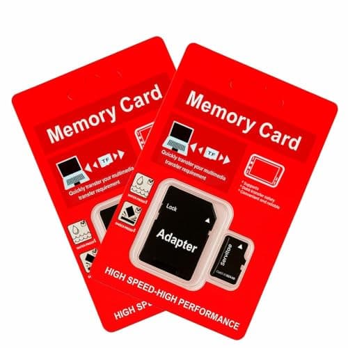 Servitae 1TB Micro TF Memory 1 Tera with Adapter, 2 Pack