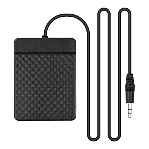 HUIOP 3.5mm Interface Compact Sustain Pedal Universal Single Pedal for Musical Instruments Portable Roll Up Piano Electronic Keyboard Elctronic Roll Up Drum