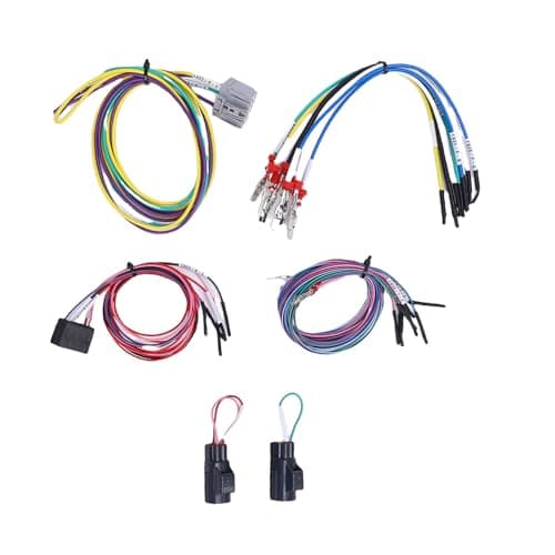 Auxiliary Switch Upfitter Wiring Harness Kit Fit for 3500 4500 5500 2013 2018, Replaces OE 68209998AC, High Temperature Plastic, Efficient Power Distribution