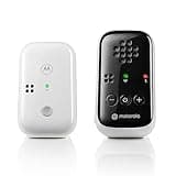 Motorola Nursery Baby Monitor, 1000ft Range PIP10 Audio Only, No WiFi Needed, Cry Detection, Alert Light, Portable Parent Unit for Easy Monitoring
