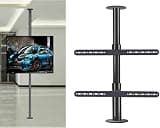 UWYTGF Monitor Arms LCD Tv 360 Degree Swivel Frame Floor Stand,Swivel Tilt Swing Tv Bracket for 32-75 Inch Adjustable Ceiling Mounted Tv Set Bracket,60-85Cm,60