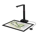 Document Scanner, Document and Book Scanner with S21 A2 27MP High Resolution HD Camera, Automatic Flat Height, Multi-Language OCR, Windows Macos, Increase Efficiency