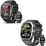 DEKELIFE Smart Watches for Men Built-in GPS with Sleep Monitor/Heart Rate/100+ Sport Modes Smartwatch Fitness Tracker for Answer/Make Calls