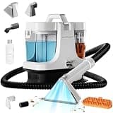 Starrybot Portable Carpet & Upholestery Cleaner Machine for Pets, Spot, Stain,Couch Cleaner Machine with 18Kpa Powerful Suction,Car/Auto Detailer(French grey)