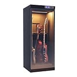 Musical Instrument Dehumidifier Cabinet (50 * 50 * 125CM), Adjustable From 40-60% RH, Steel Frame, Built-In Light,A