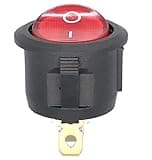 Replacement Rocker Switch for 12-Cup SK13/SK-13 Manual Coffee Maker, Red Illuminated Round