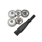 3-Pack Replacement Shaver Heads Compatible with Philips ,Compatible for Norelco HQ3 HQ4 HQ54 HQ56 HQ55 HQ851 HQ912 HQ136 HQ6900 HQ6940 YQ6008 HQ6868