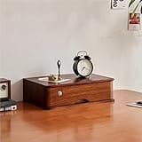 ntumLeap Solid Wood Desktop File Cabinet Organizer with 2 Drawers for A4 Paper Storage,D-1 Drawer