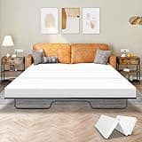 4" Memory Foam Sofa Bed Mattress Replacement 72"× 58" for Queen Pull Out Couch Bed&Sleeper Sofas with Removable&Machine-Washable Cover, High-Resilience 25D Foldable Mattress