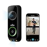 youkey Doorbell Camera Wireless No Subscription, 2K Dual‑cam Video Doorbell with Chime, See Visitor & Package at Once, 5G WiFi, 8GB Local Storage, Two-Way Talk, Compatible with Alexa & Google Home
