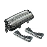ES9167 ,Compatible For Panasonic, ES-LA12 SF21 SF23 RF31 RF34 RF41 LF30 LF50 LF51 LF70 LF71 KSF2D Electric Shaver Razor Mesh Cover Head(White L+R)