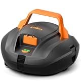 CliBot S1 Cordless Pool Vacuum, Automatic Pool Cleaner Robot with 120 Min Runtime, Powerful Dual-Motor, Auto Park, 2 Cleaning Paths, for Above Ground Pools and Flat In-Ground Pools up to 850 Sq.Ft